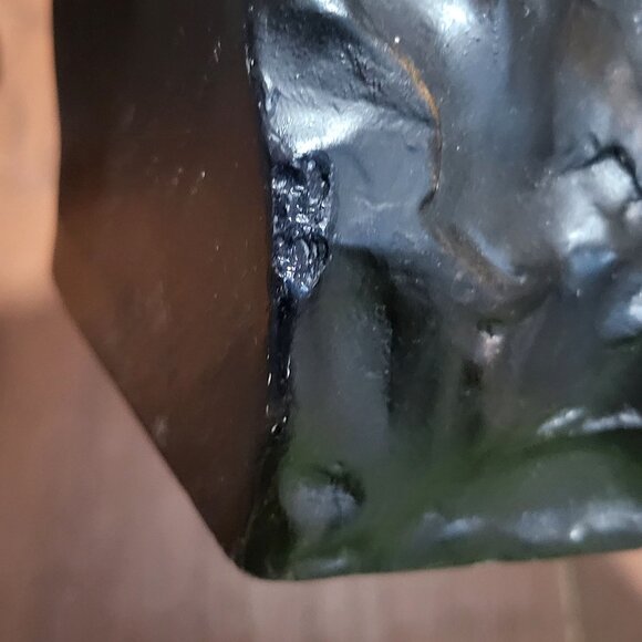 Vintage Bronze The Thinker Sculpture Bookend Set of 2 - Picture 11 of 13